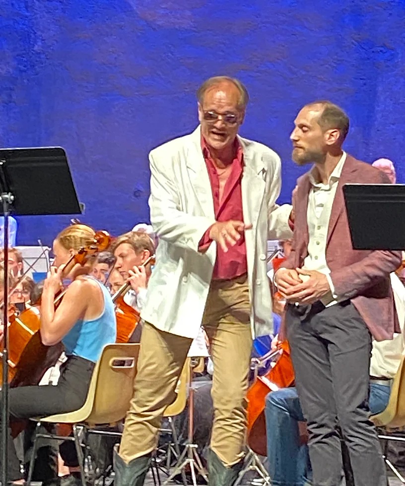 Jean-Marc Turpin dans La Vie parisienne d'Offenbach avec l'Orchestre Symphonique de Chartres, au Théâtre de Chartres